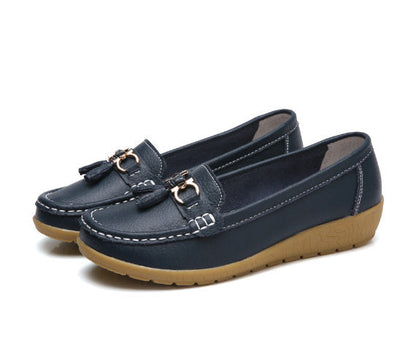 Tanya – Oversized Flachboden-Casual-Schuhe