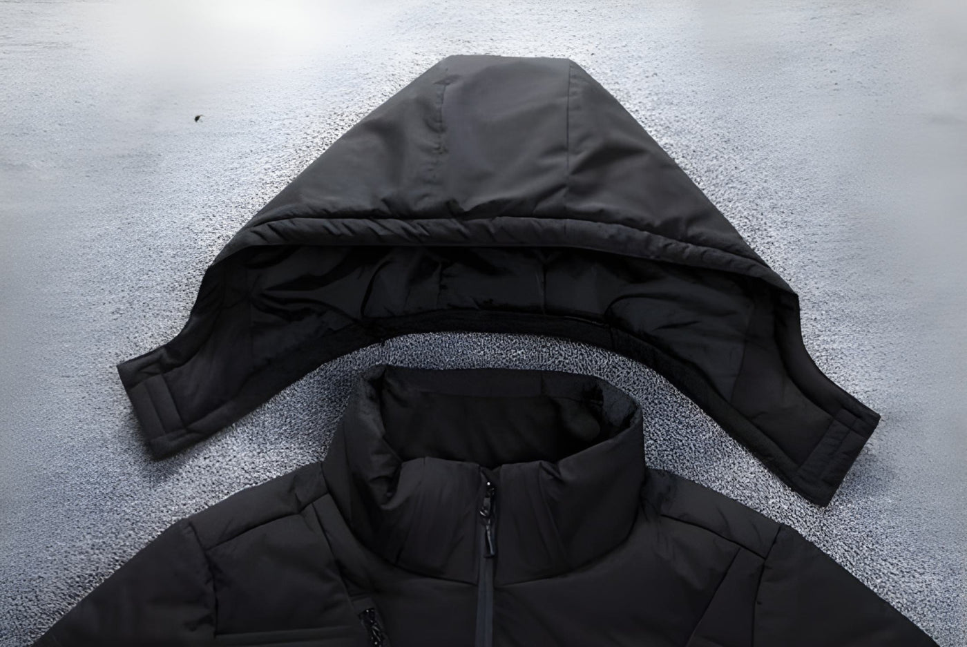 Dick gefütterter Wintermantel für Herren