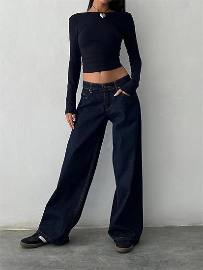 Alice – Weite Damenjeans mit lässigem Stil