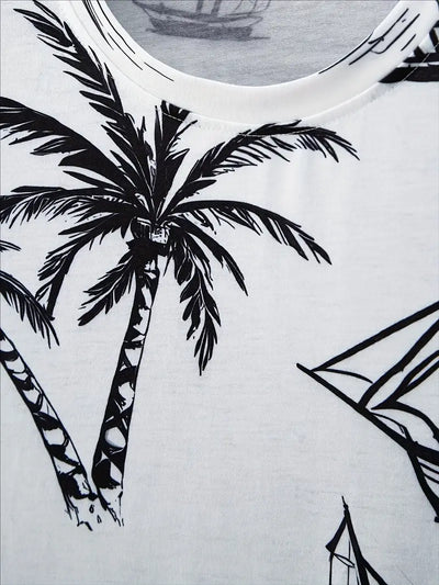 Barea – Elegant Sommer Zweiteilig Gedruckt  Set