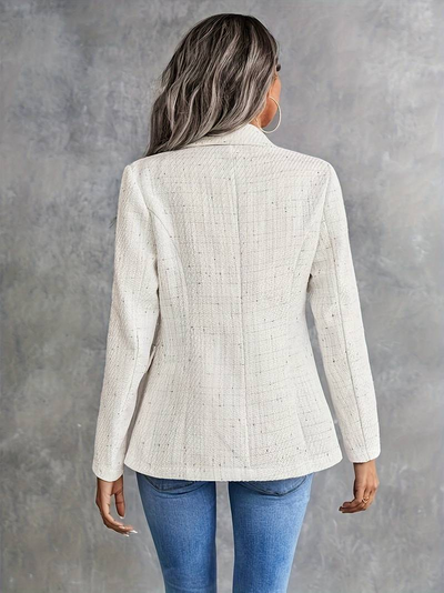 Reese | Damen Elegant Blazer | Beige