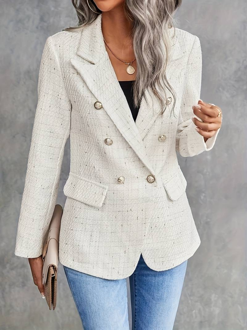 Reese | Damen Elegant Blazer | Beige