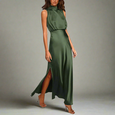 Lorelei | Neckholder Kleid Festlich | Maxi