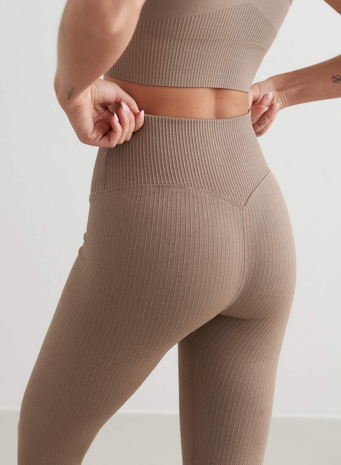 Noa | Nahtlose Gerippte Leggings