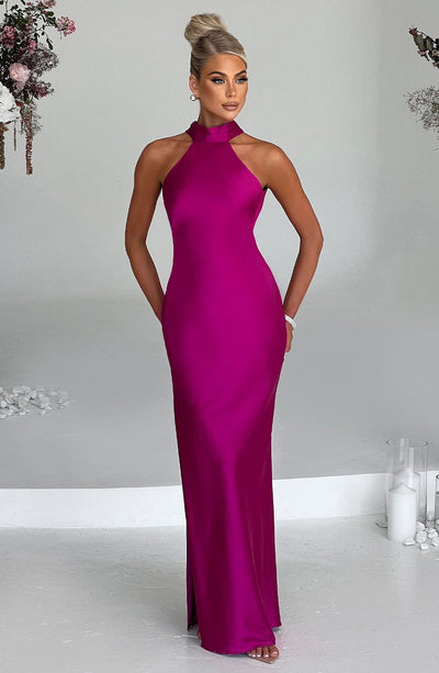 Etta Maxi Dress - Bright Pink