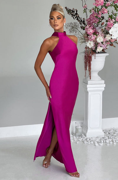 Etta Maxi Dress - Bright Pink