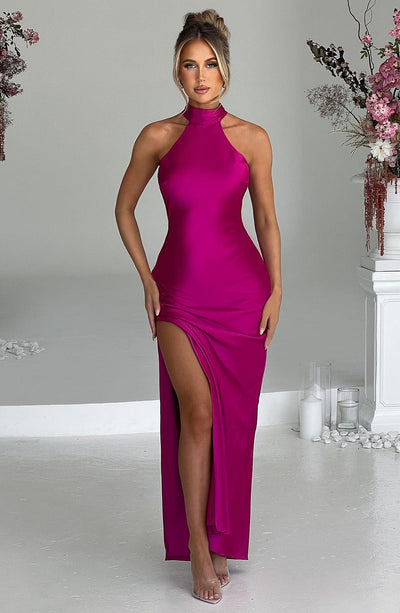Etta Maxi Dress - Bright Pink