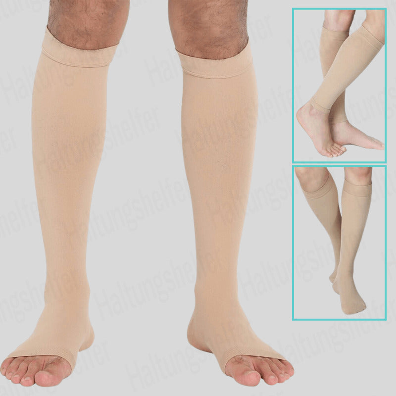 VitalEase™ Kompressionsstrümpfe mit offener Spitze