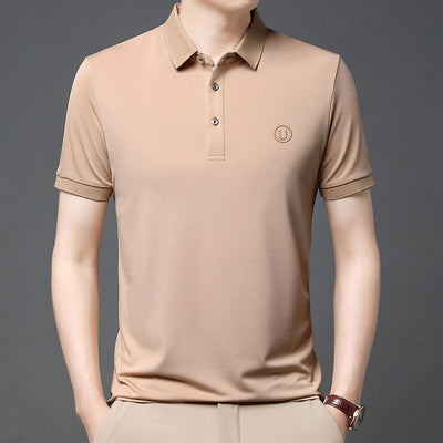 Damien – Kurzärmeliges Polo-Shirt für Herren im Business-Casual-Stil