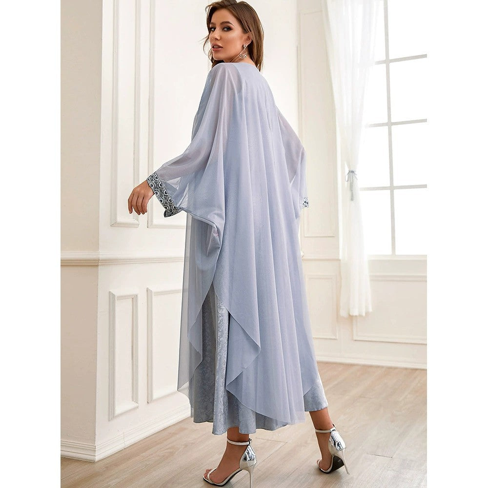 Megan – Elegante Abaya mit Stickerei aus dem Nahen Osten