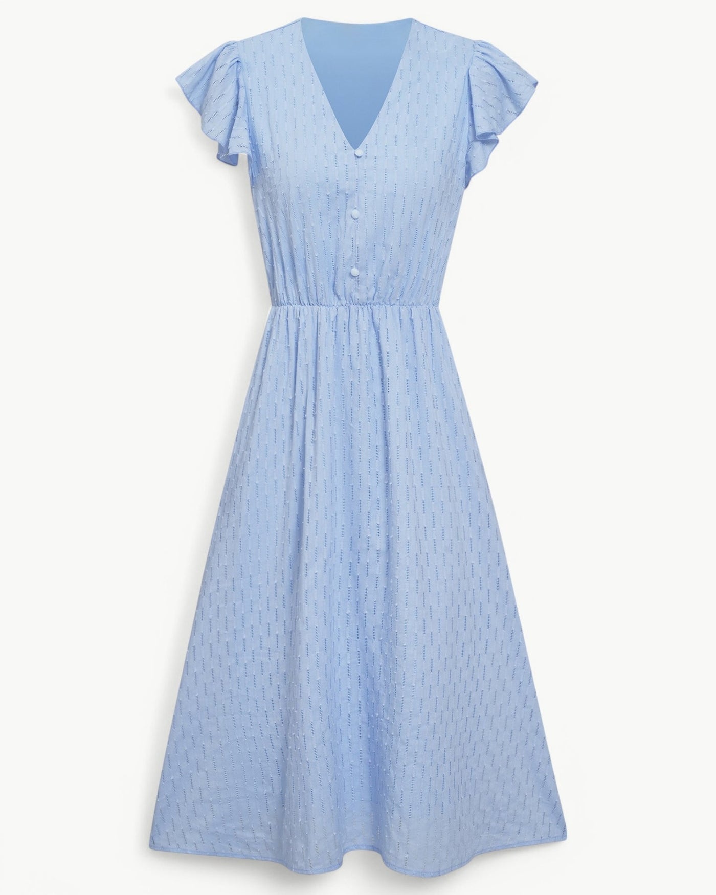 Julieta – Midikleid Mit Rüschenärmeln