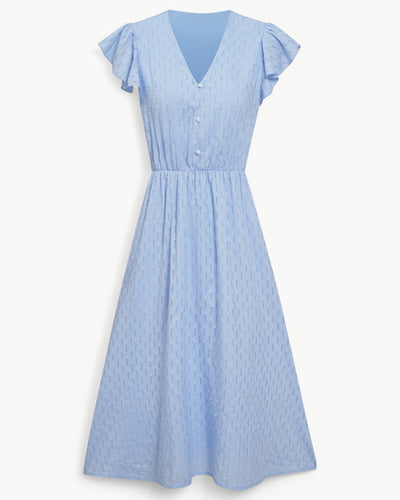 Julieta – Midikleid Mit Rüschenärmeln