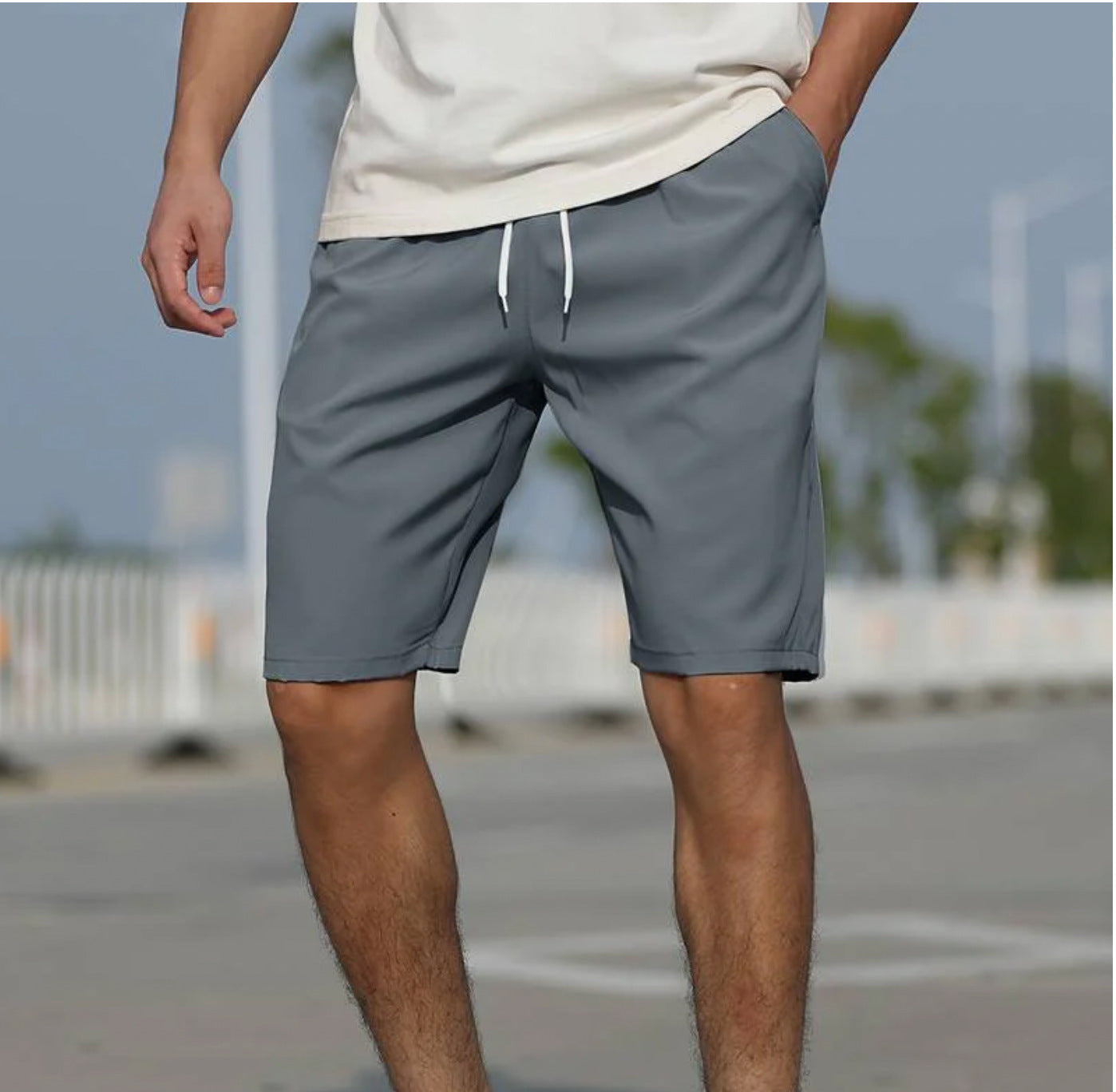 Bruce – Personalisierte 3D-Digitaldruck Strandhose für Herren