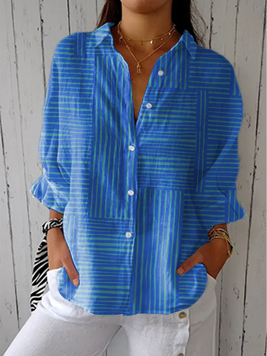 Grethe | Ocean Waves Shirt
