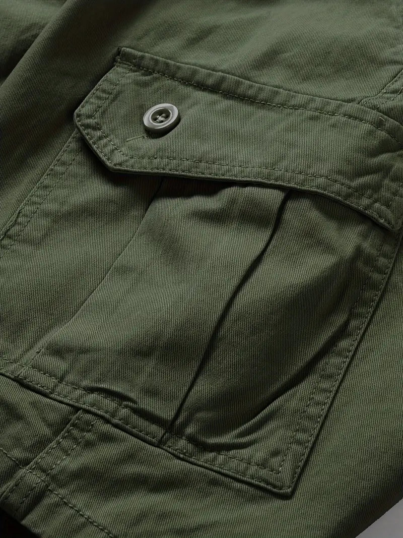 Mauro - Elegante Kurze Hose Mit Mehreren Taschen