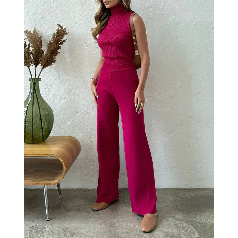 Mandy | Stijlvolle en Zachte Driedelige Set