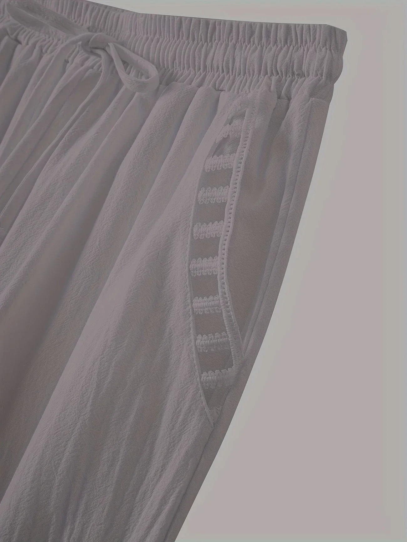 Tracey - Kontrast Besatz Verkürzt Hose