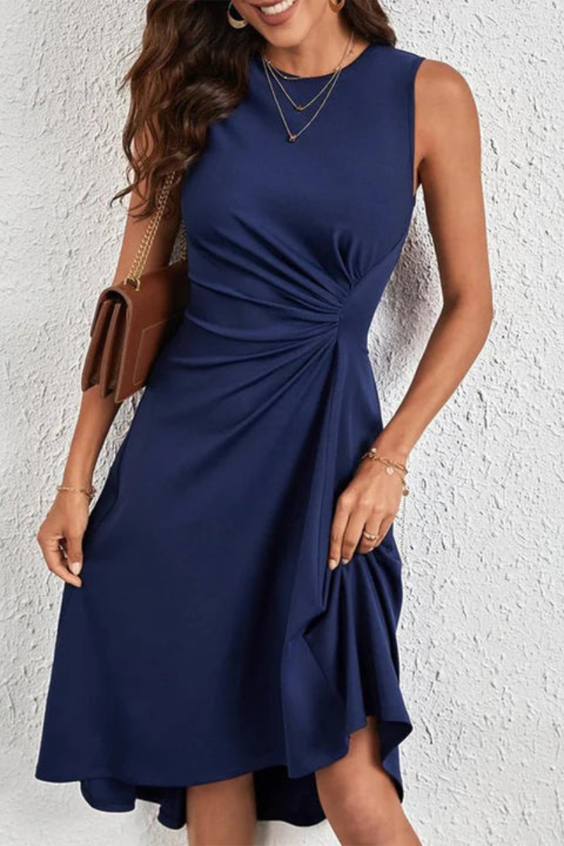 Solana | Festliche Wickelkleid | Midi