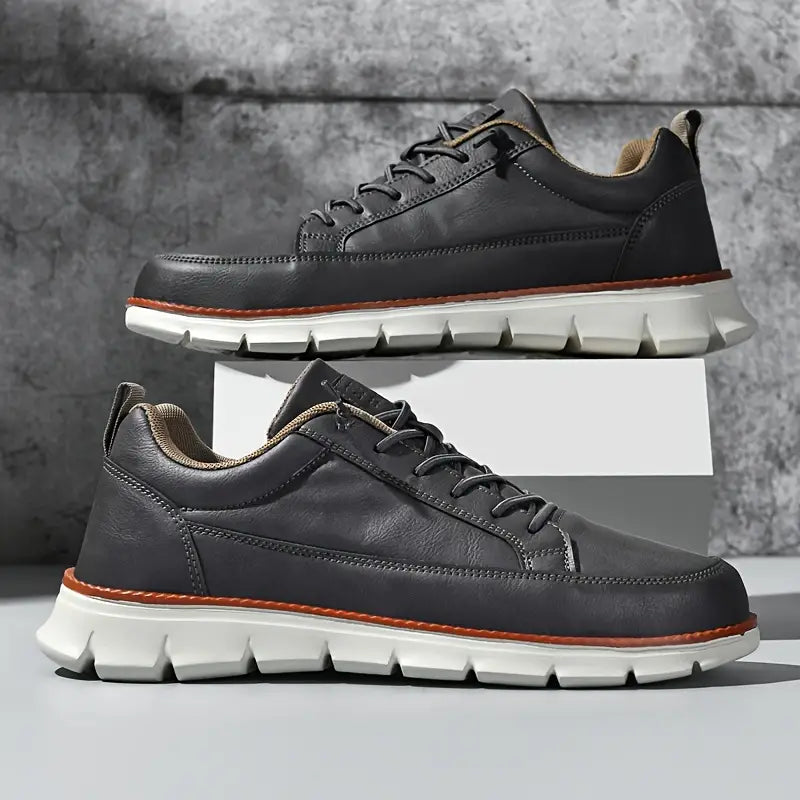 Frederick | Stylische Leder Turnschuhe