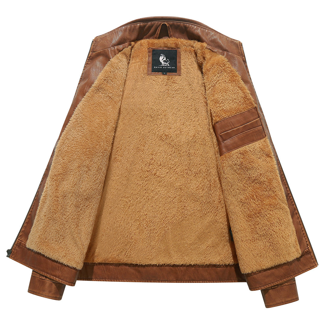 Tobias® | Bikerjacke aus Fleece