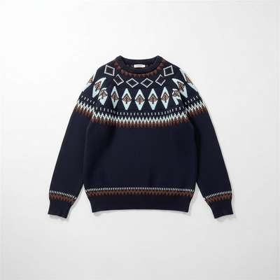 Ezra | Vintage Isländischer Pullover