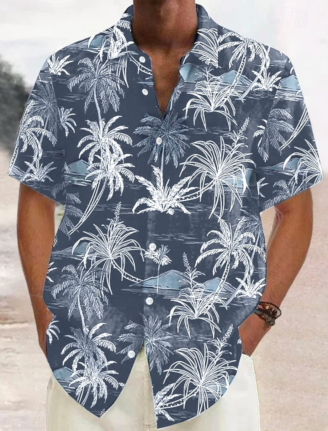Herren Hawaii Sommerhemd
