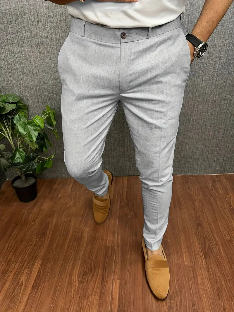 Wulfgar | Herren Chino Hose | Beige Stoffhose