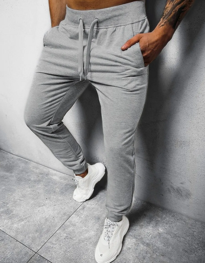 Lando | Herren Fitness Jogginghose | Grau
