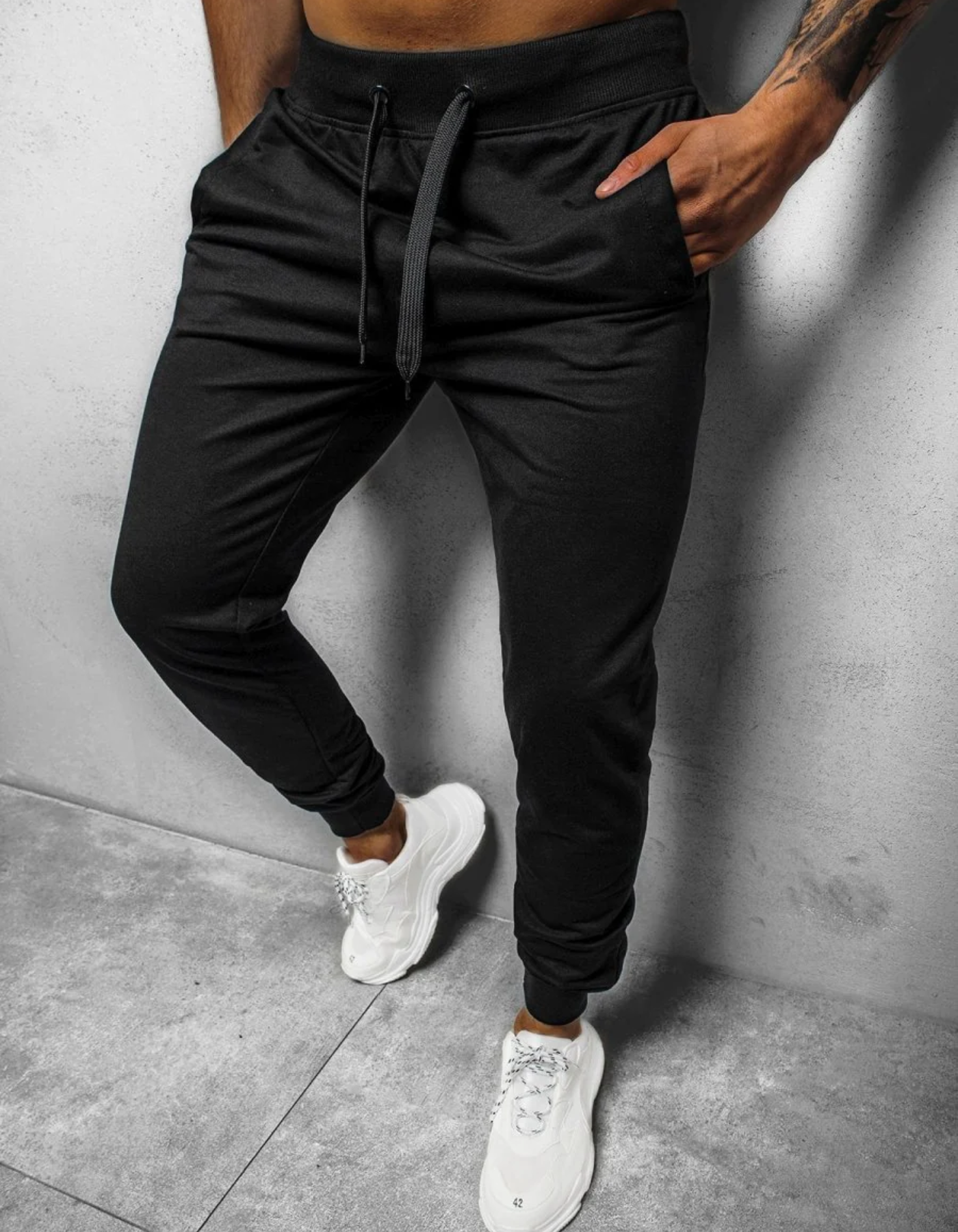 Jörgmann | Herren Jogginghose Schwarz | Trainingshose