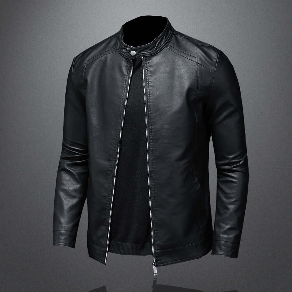 Marjune | Herren Motorrad Jacke | Schwarz