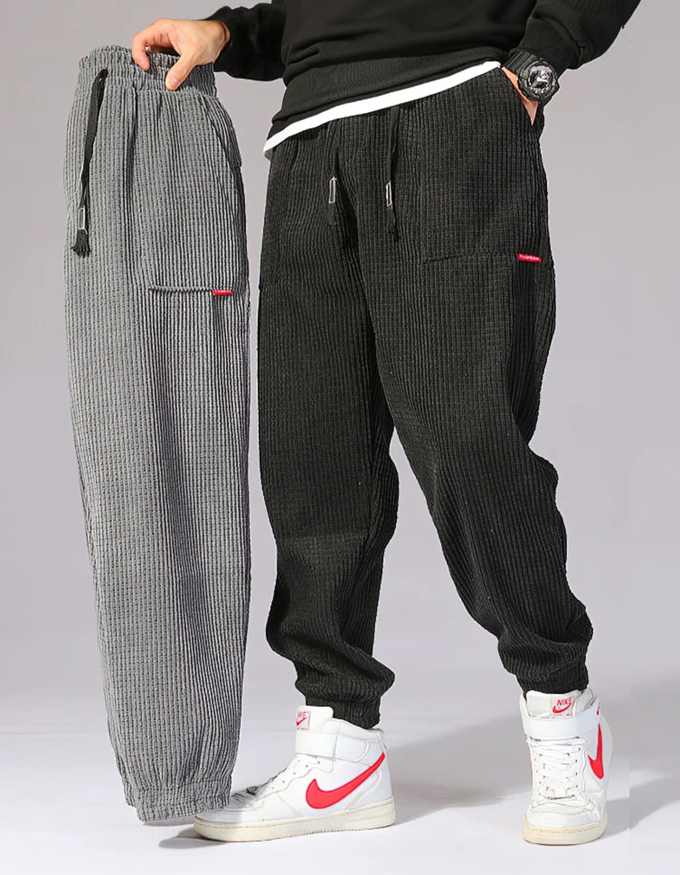 Benson | Herren Outdoor Jogginghose | Schwarz