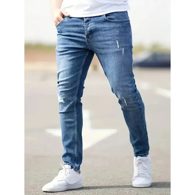 Matthan | Herren Slim Fit Jeans | Grau