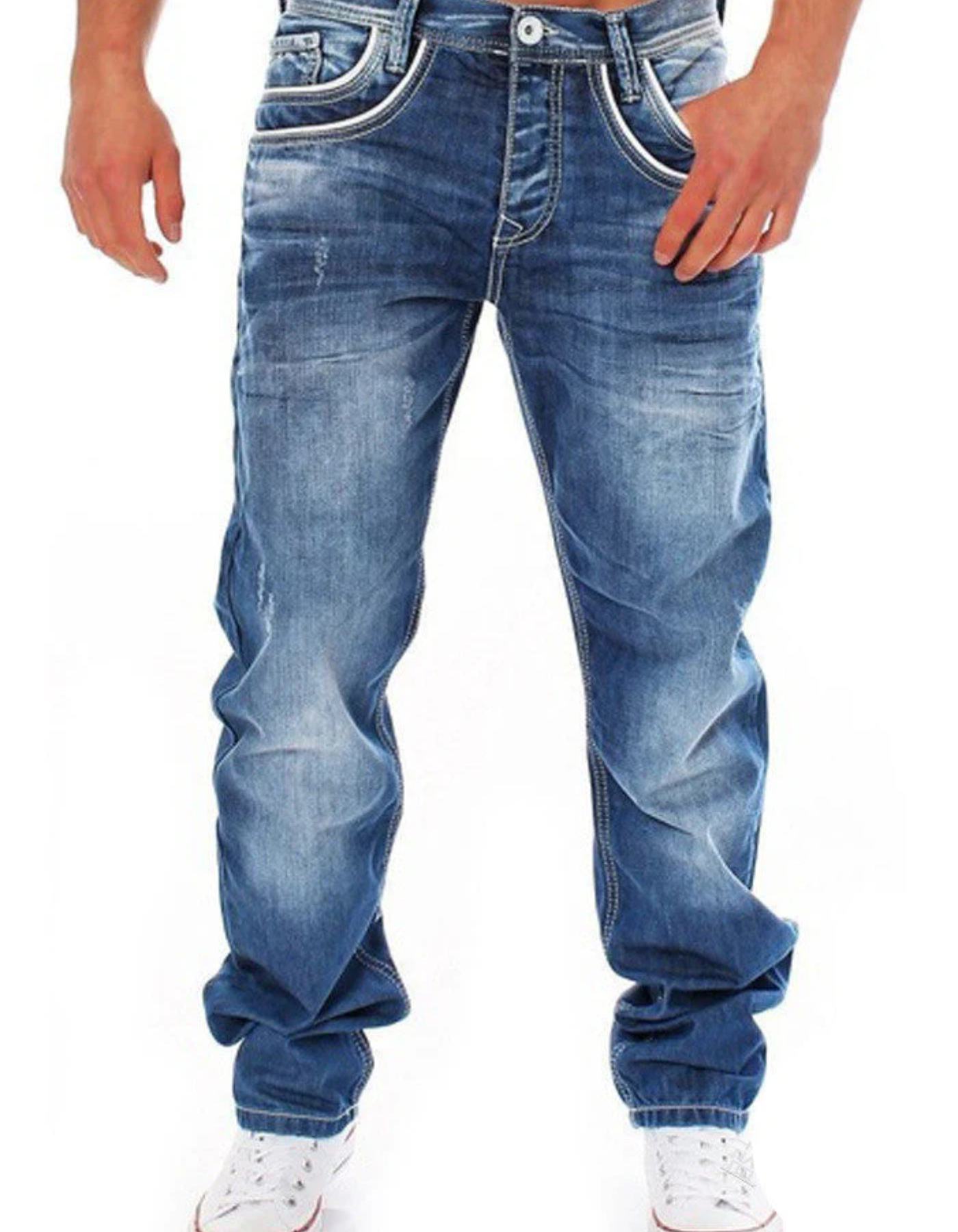 Martijn | Herren Slim Fit Jeans | Stretch