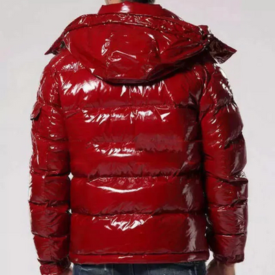 Maverick | Daunenjacke Herren | Steppjacke mit Kapuze