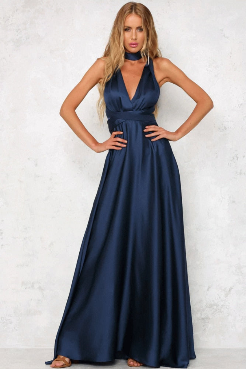 Keith | Hochzeitsgast Kleid Festliche | Maxi