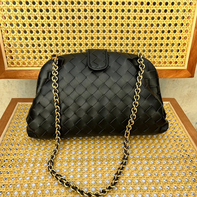 Elegante vegane Leder-Clutch – Stilvolle Abendtasche