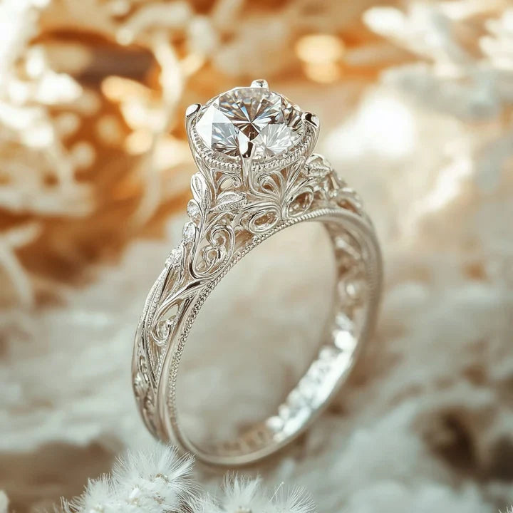 Exotischer Zirkonia Kristall-Hohlring