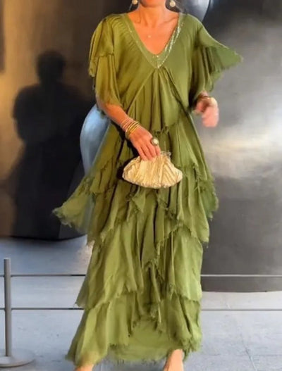 Alina | Elegantes langes Kleid