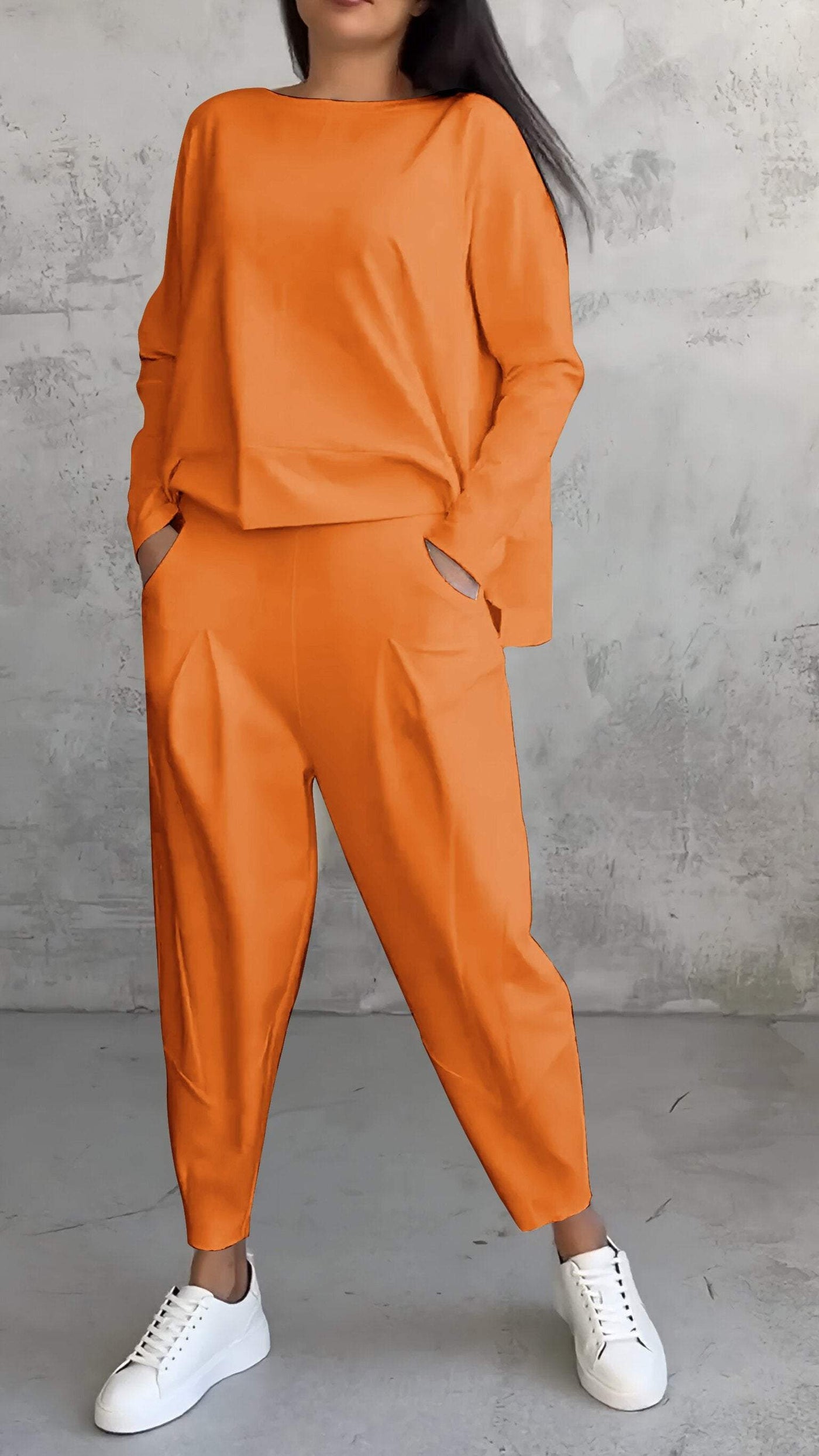 Emilie™ - Rundhalsensemble aus Spandex