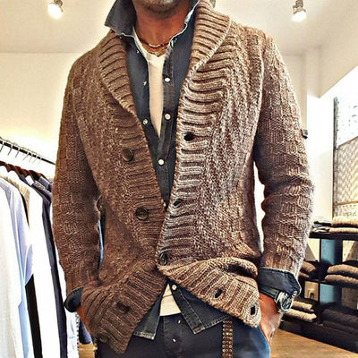 Conrad | Strickjacke mit Revers im Vintage-Stil