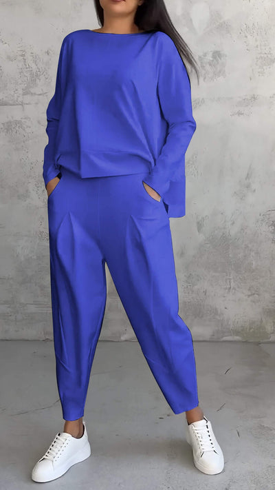 Emilie™ - Rundhalsensemble aus Spandex