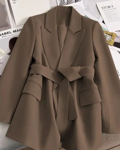 Kinsley | Damen Klassisch Trenchcoat | Schwarz Jacke