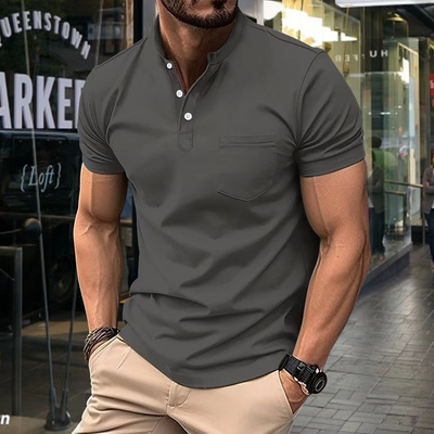 Anon | Herren Kurzarm Poloshirt | Weiß