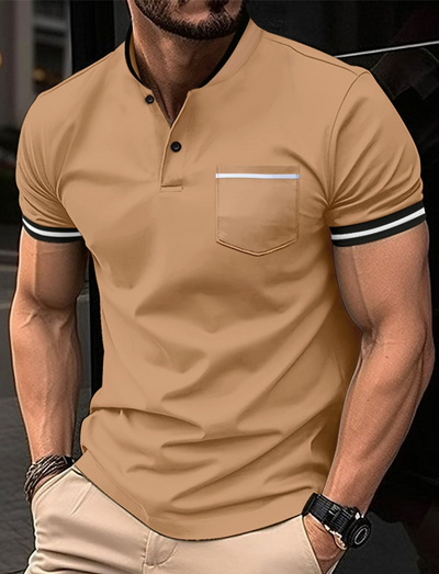 Miguel | Herren Kurzarm Poloshirt | Weiß