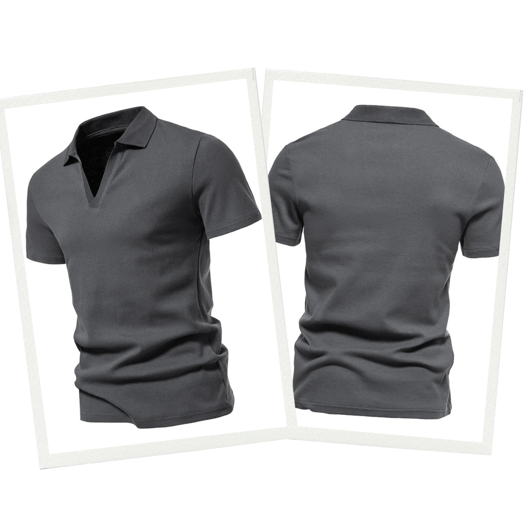 Fabian | Herren Kurzarm Poloshirt | Weiße