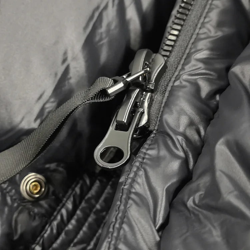 Meridith | Damen Lange Daunenjacke | Steppjacke Winter