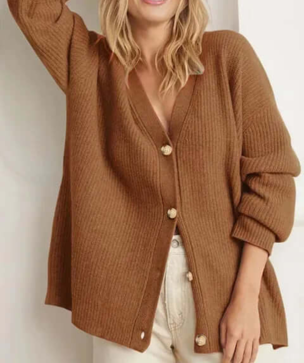 Taylee | Damen Kurz Strickjacke | Schwarz