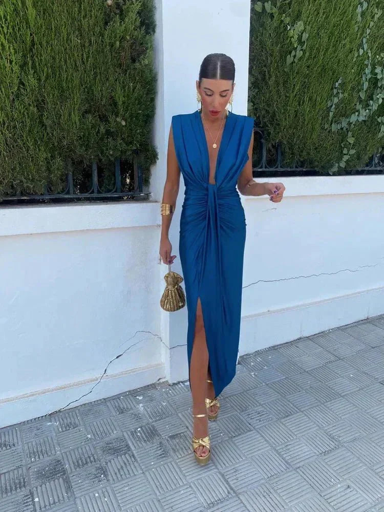 Cordelia | Elegantes Drapiertes Kleid