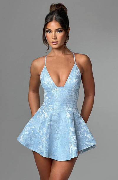 Leila Blue Playsuit