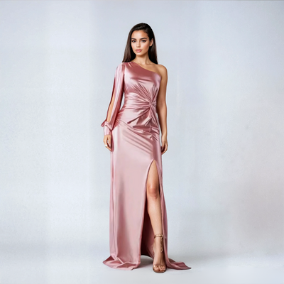 LEILA  | Langarmkleid mit Zauber Effekten